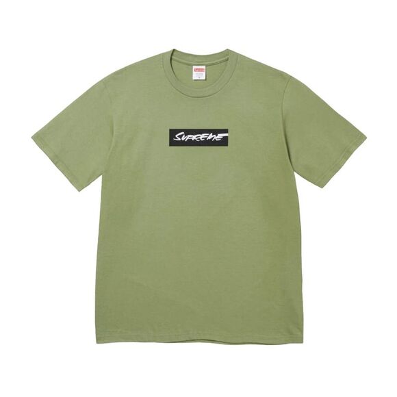 Supreme Other - Supreme Men's Moss Futura Box Logo Crew Neck T-Shirt SS24T21
